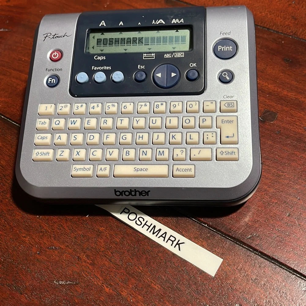 Brother P-Touch PT-1280 Label Thermal Printer-TESTED